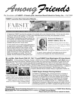 Newsletter Fall 09