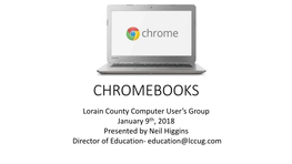 Chromebook Presentation