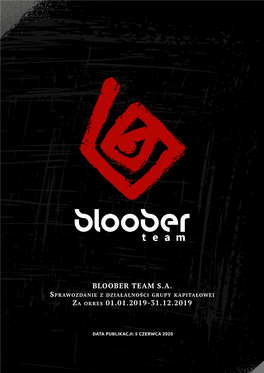 Bloober Team S.A. 01.01.2019-31.12.2019
