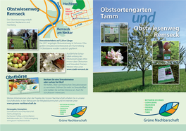 Obstsortengarten Tamm Obstwiesenweg Remseck