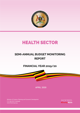 Health Sector Semi-Annual Monitoring Report FY2019/20