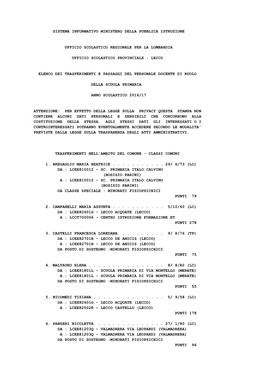 Sistema Informativo Ministero Della Pubblica Istruzione