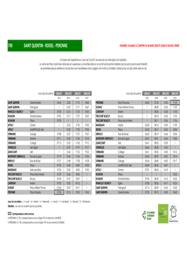 749 Saint Quentin - Roisel - Peronne Horaires Valables À Compter Du 28 Mars 2020 Et Jusqu’À Nouvel Ordre