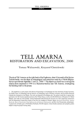 Tell Amarna Syria
