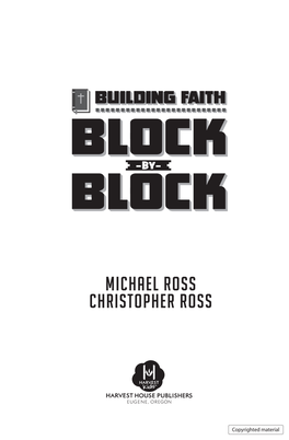 Building Faith Block by Block