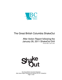 The Great British Columbia Shakeout