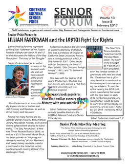 LILLIAN FADERMAN and the LGBTQI Fight for Rights