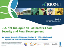 Status and Trends of the Pollinators' Population in the Country