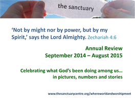 Our Annual Review