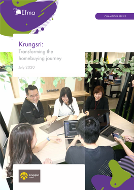 Krungsri: Transforming the Homebuying Journey