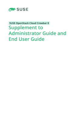 SUSE Openstack Cloud Crowbar 8