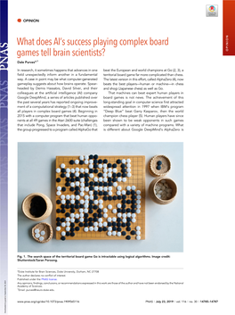 What Does AI's Success Playing Complex Board Games Tell