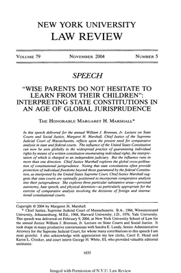 Interpreting State Constitutions in an Age of Global Jurisprudence