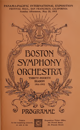 Boston Symphony Orchestra Concert Programs, Season