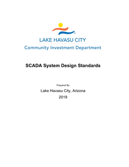 SCADA System Design Standards