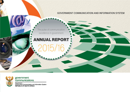 GCIS 2015/16 Annual Report
