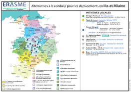 Carte Des Pays Et Des Communautés De Communes D'illes Et Vilaine 2