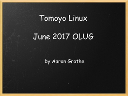 Tomoyo Linux