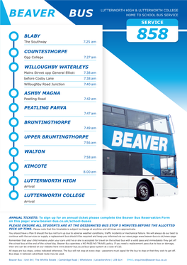 Beaver-Bus-Timetable-858 1.Pdf