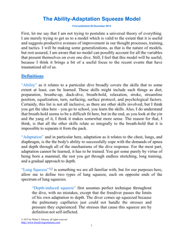 Walter Johnson - Ability-Adaptation Squeeze Model.Pdf