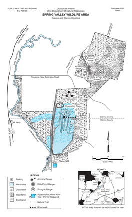 SPRING VALLEY WILDLIFE AREA Greene and Warren Counties