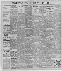 Portland Daily Press: October 14, 1895