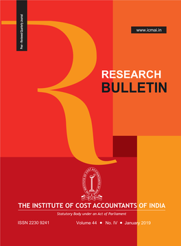 Research Bulletin