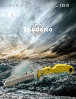 2015 Spyderco Product Guide