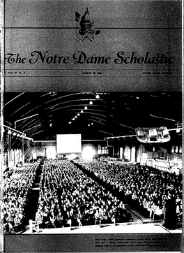 Notre Dame Scholastic, Vol. 87, No. 02