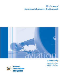 NTSB Report: Safety of Experimental Amateur-Built Aircraft