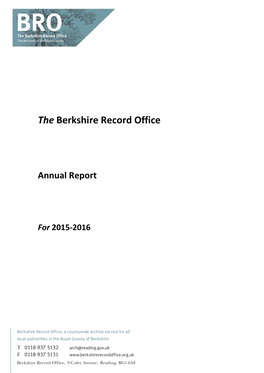 Annual Report 2015/2016