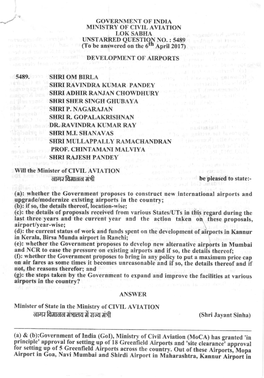 Ildljfftrfdd* Airport/Year-Wise; ", Airporl in Coa. Ltjavi Mumbai Anh Shirdi Airport in Tuit Arr.Ti.A, Xa";;;;Ih;;Ii;