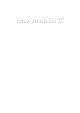 Terra Australis 27 © 2008 ANU E Press