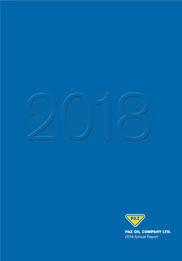 PAZ OIL COMPANY LTD. 2018 Annual Report
