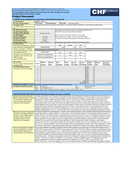 CHF-DMA-0489-189ER Project Document
