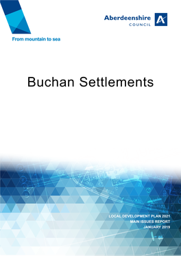 Buchan Settlements