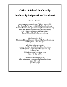 Leadership and Operations Handbook. 1.14.21.Pdf