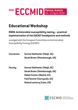 Educational Workshop