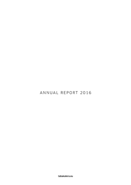 Annual Report 2016