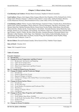 Chapter 3 IPCC WGI Fifth Assessment Report