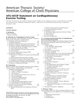 American College of Chest Physicians