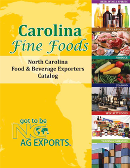 2017 Carolina Fine Foods Catalog for Email.Pdf