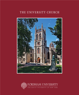 The University Church Brochure