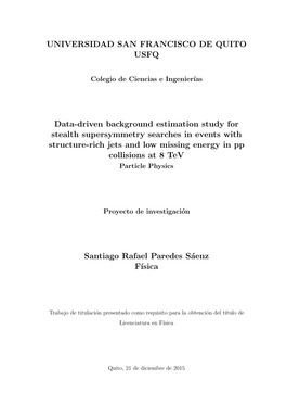 Data-Driven Background Estimation Study for Stealth Supersymmetry