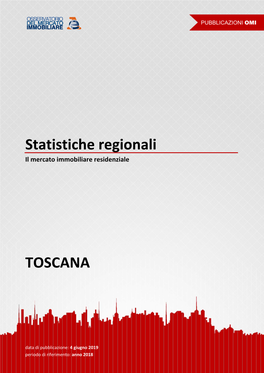 Statistiche Regionali Toscana 2019