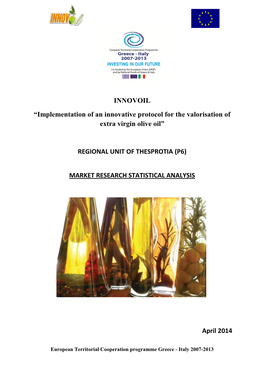 INNOVOIL “Implementation of an Innovative Protocol for the Valorisation of Extra Virgin Olive Oil”