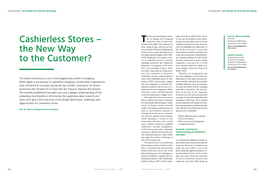 Cashierless Stores – Topened to the Public