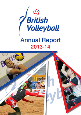 Annual Report 2013-14 Open Letter from the BVF President