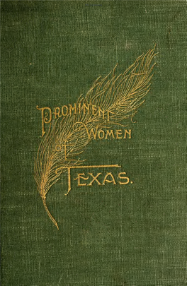 Prominent Women of Texas