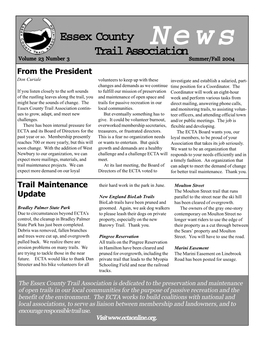 ECTA Newsletter Summer 2004